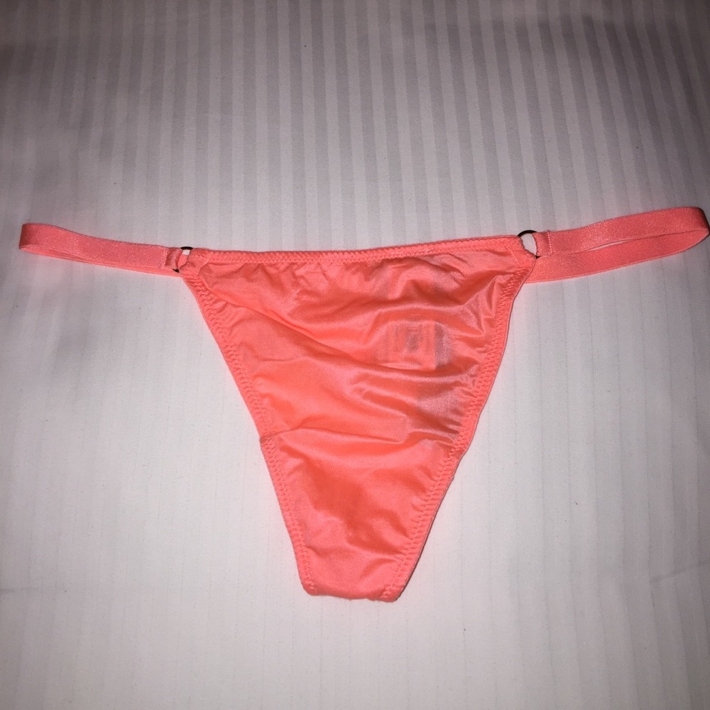 V-String Very Sexy Thong Panty Lace G-String Satin XS